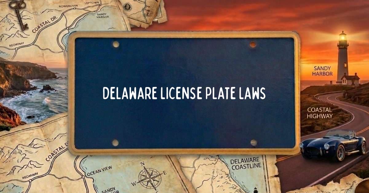 Delaware License Plate Laws